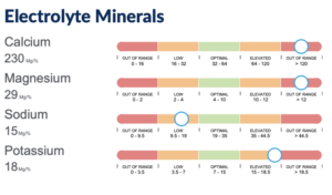 dawn plotts electrolyte Minerals HTMA test of 13 year old client